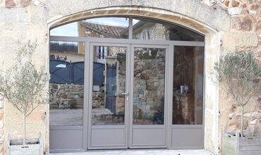 Les portes fen&ecirc;tres en ALU &agrave;&nbsp;ARCY SUR CURE